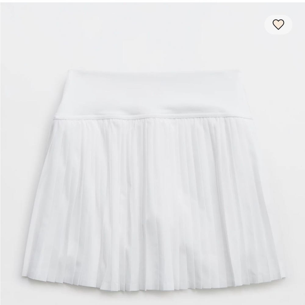 OFFLINE By Aerie All‎ Aces Tennis Skort Pleated White M - Picture 5 of 11